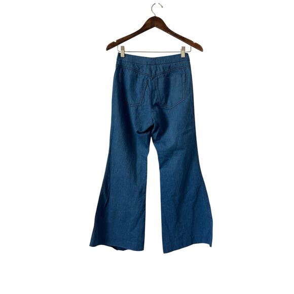 Derek Lam Flare Wide Leg Trouser Jeans size 2 - Picture 3 of 16